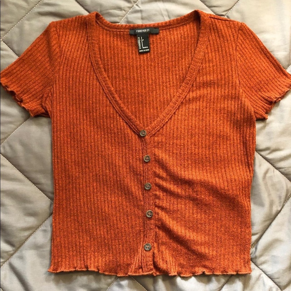 F21 Button Up Top